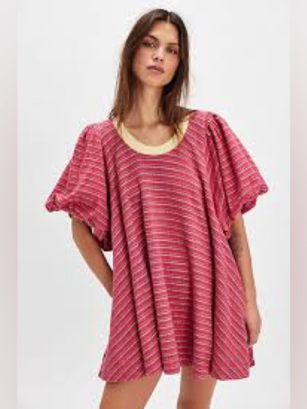 Free People Hudson Pullover Mini Dress NWT